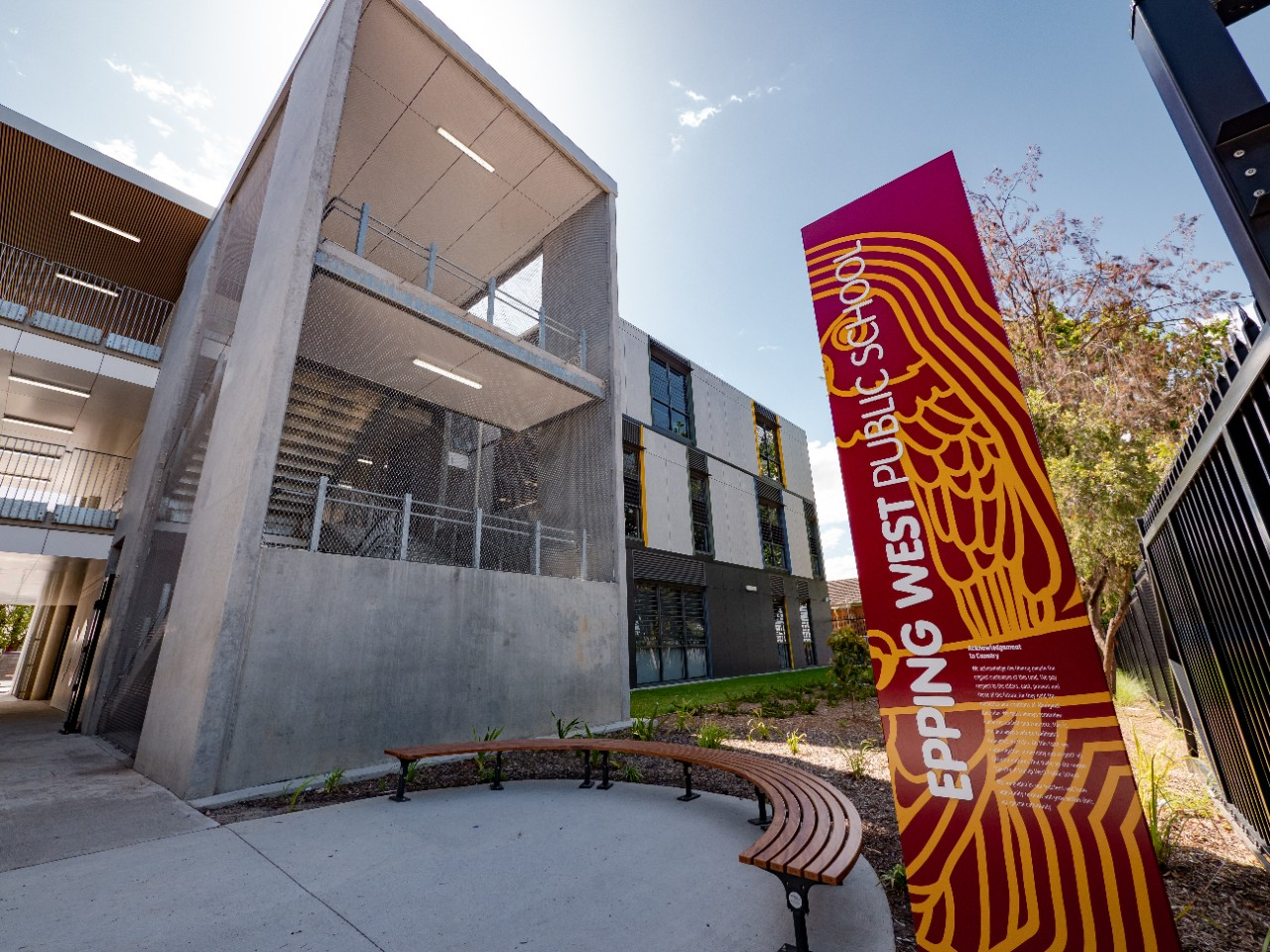 Epping West Public School project, image 1 of 3